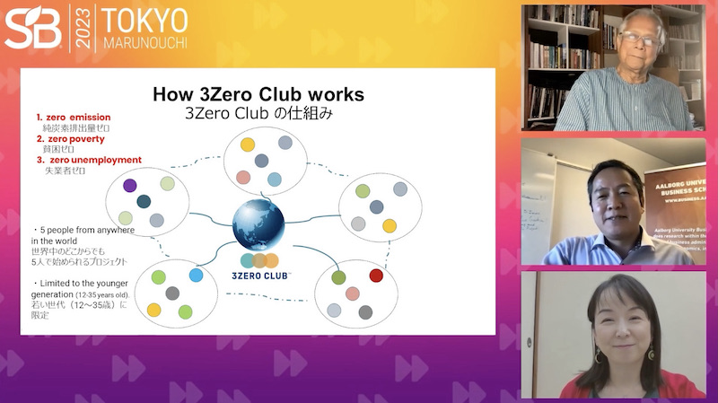 ユヌス博士が提唱する「3 ZERO Club」を広げよう! ――炭素排出ゼロ、富の集中ゼロ、失業ゼロの世界を目指して